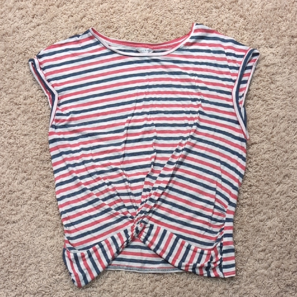 Lucky Brand Multicolor Striped Tee